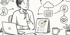 A B2B saas marketing strategy for one person