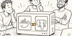 Docker + Postgres on a single box: the small-team setup that actually holds up
