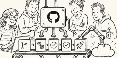 GitHub Actions CI/CD for a team with no DevOps person