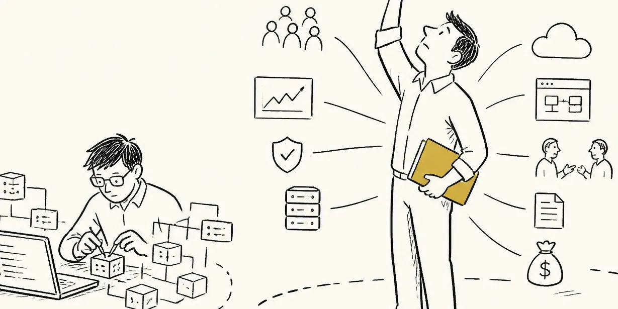 Staff engineer vs senior engineer: the ceiling is about scope, not skill
